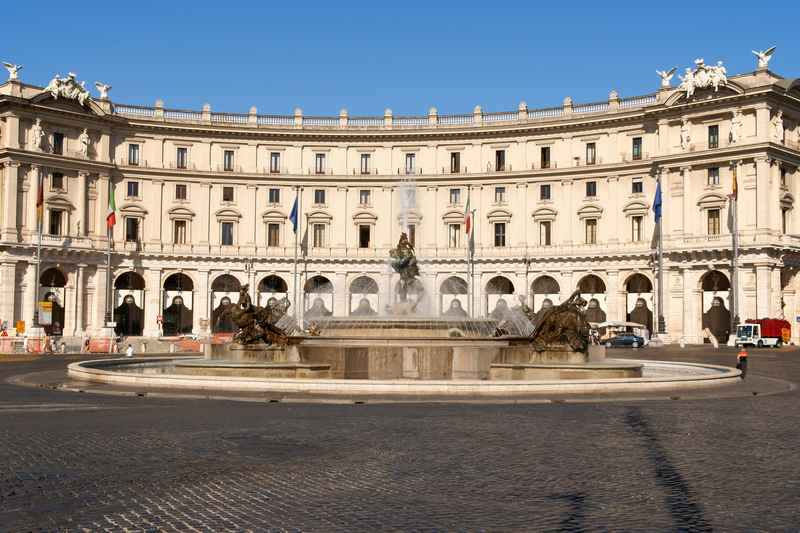 Realização do Palazzo del Viminale de Roma